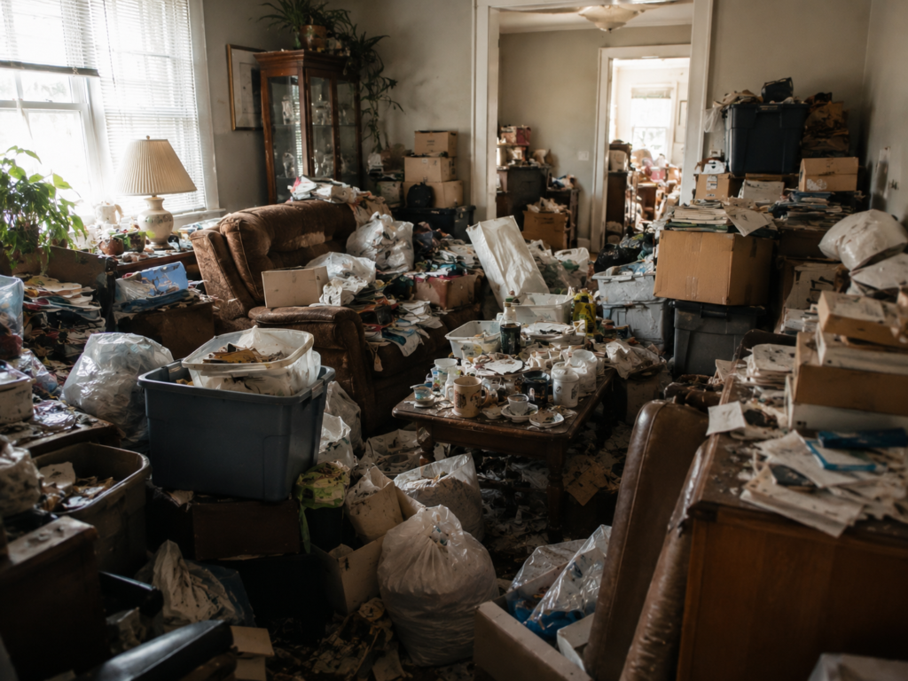 Hoarding cleanup in Phoenix AZ for cluttered homes and properties
